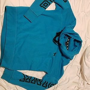 VS PINK like new cyon blue shall neck sweter